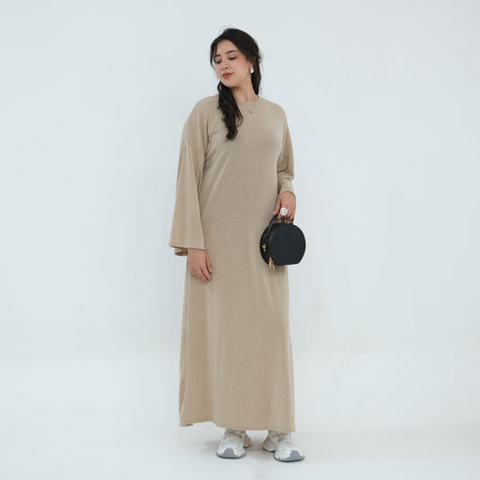 Layla Modest Knit Maxi Dress