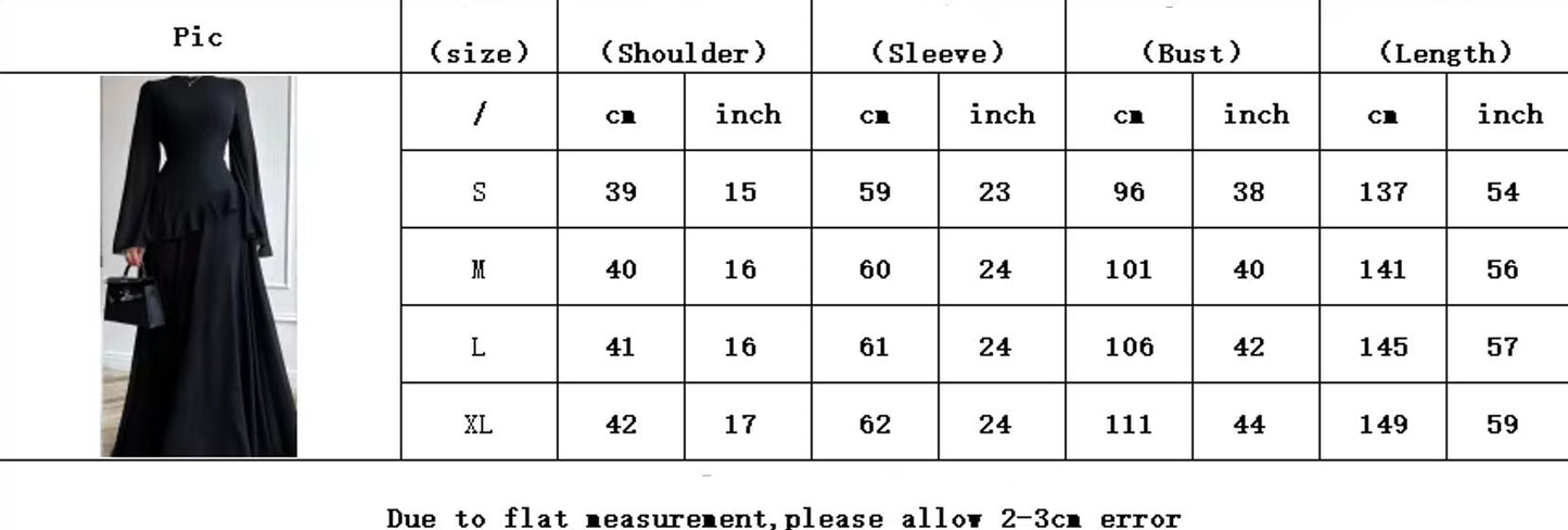 Cinched Waist Bell Sleeve Maxi Abaya β Modest Summer Dress