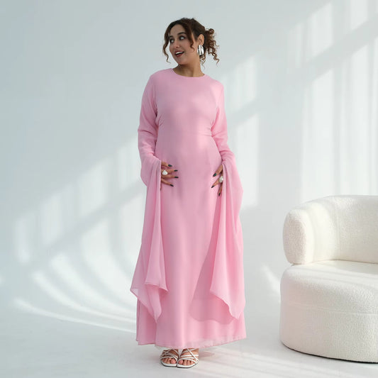 Maxi Abaya – Women Muslim Modest Eid Dress