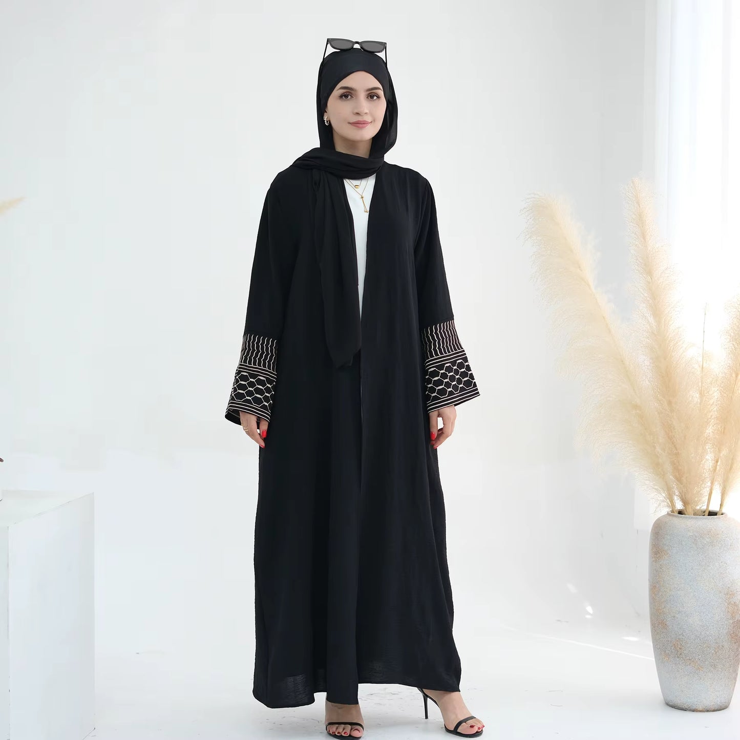 Embroidered Abaya – Modest Islamic Dress for Women