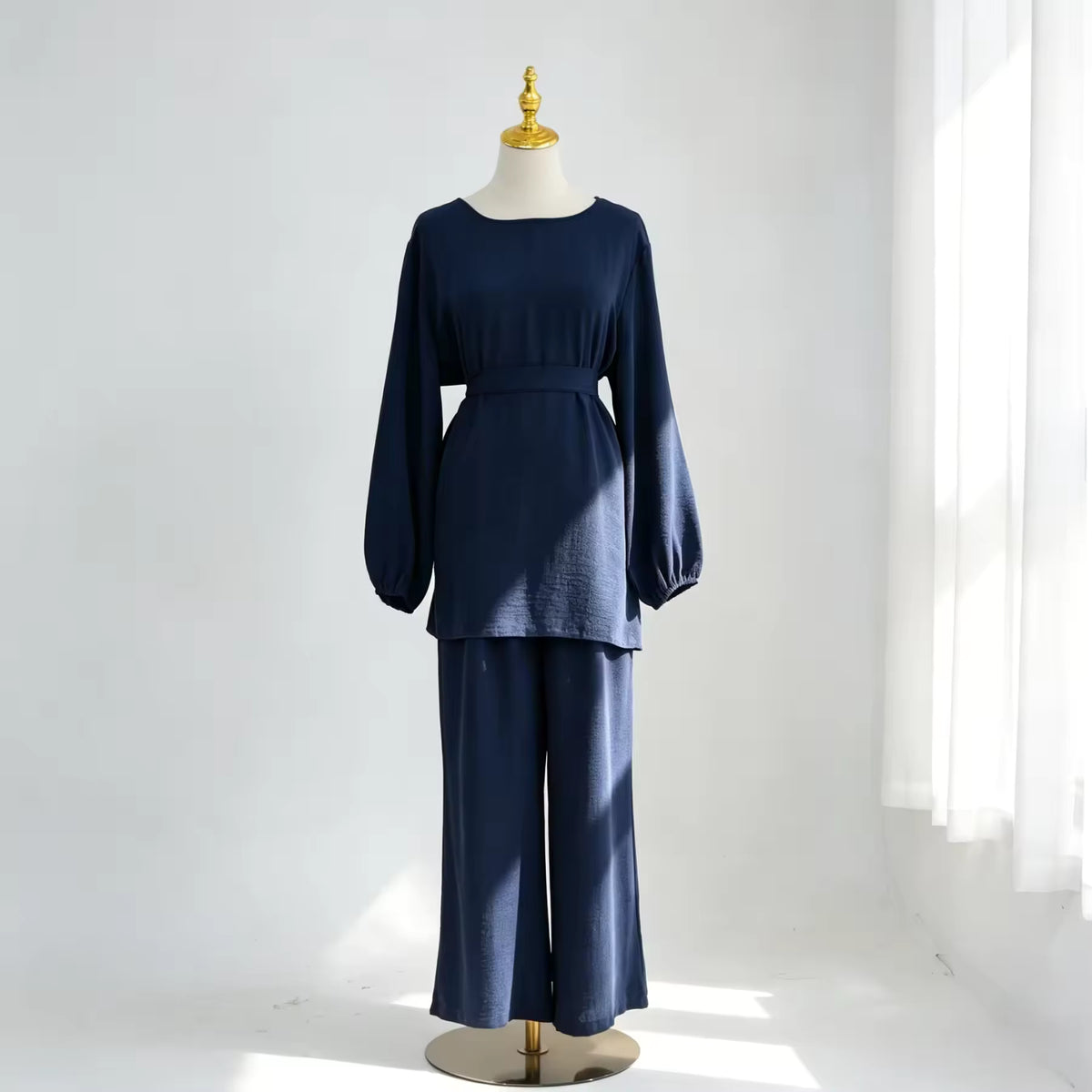 Amara Puff Sleeve Two-Piece Set