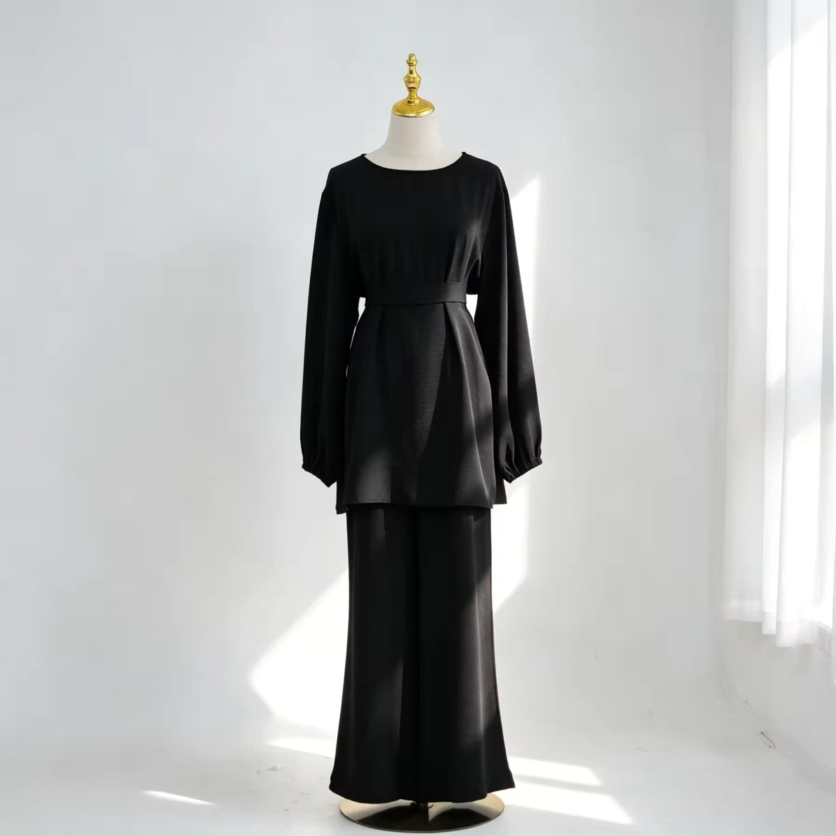 Amara Puff Sleeve Two-Piece Set