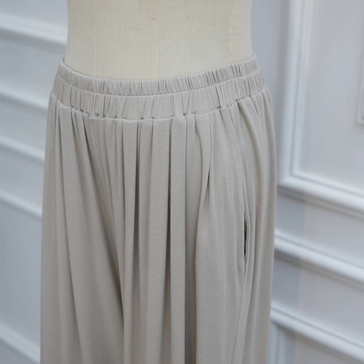 Amar Asymmetric Tunic & Wide-Leg Pants Set
