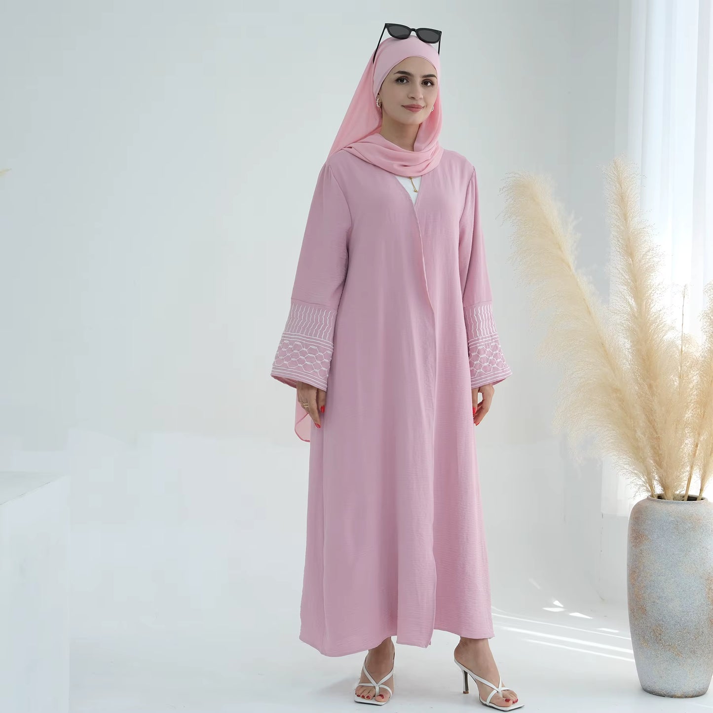 Embroidered Abaya – Modest Islamic Dress for Women
