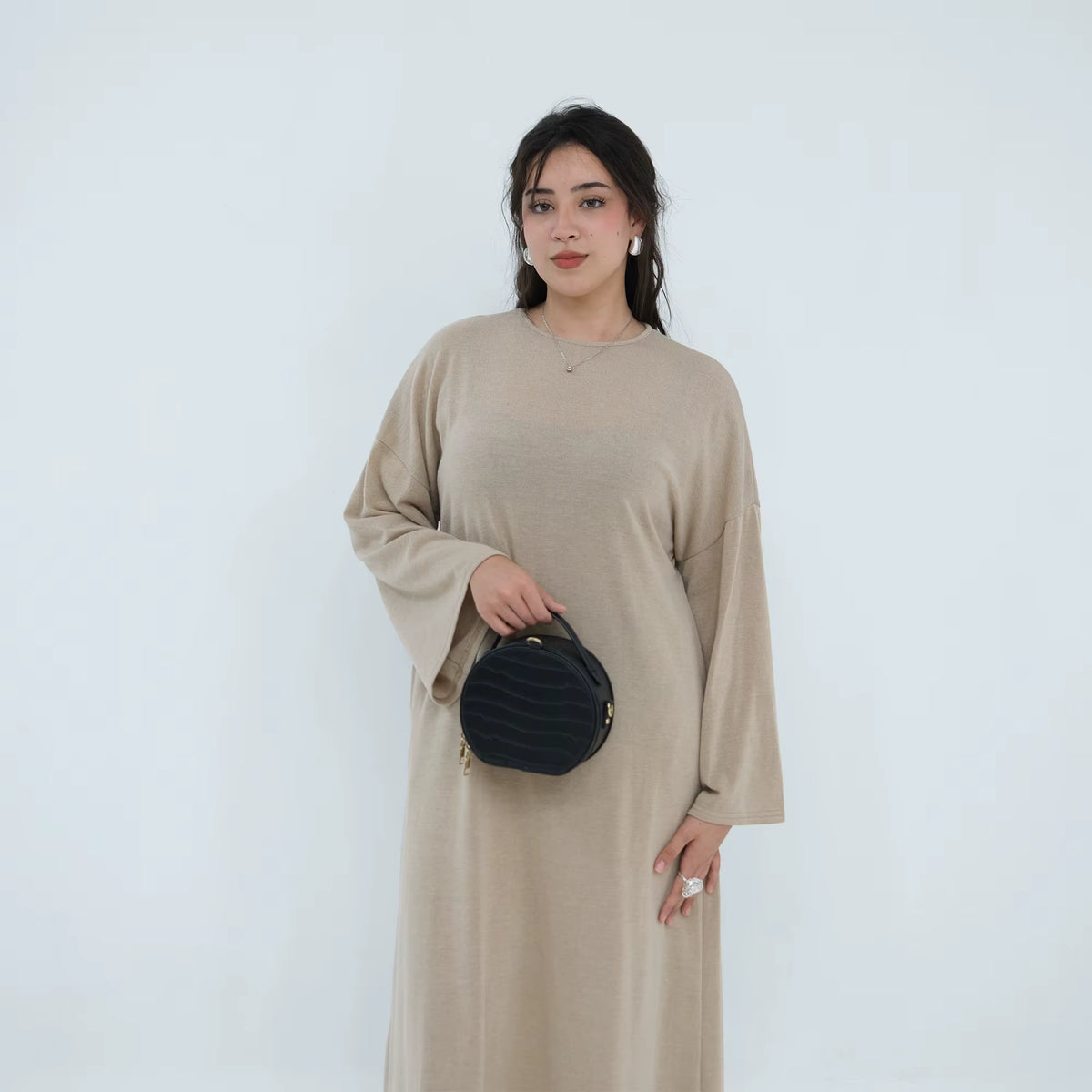 Layla Modest Knit Maxi Dress