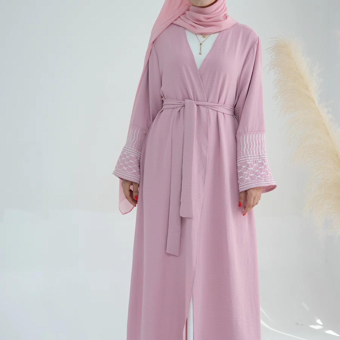 Embroidered Abaya – Modest Islamic Dress for Women