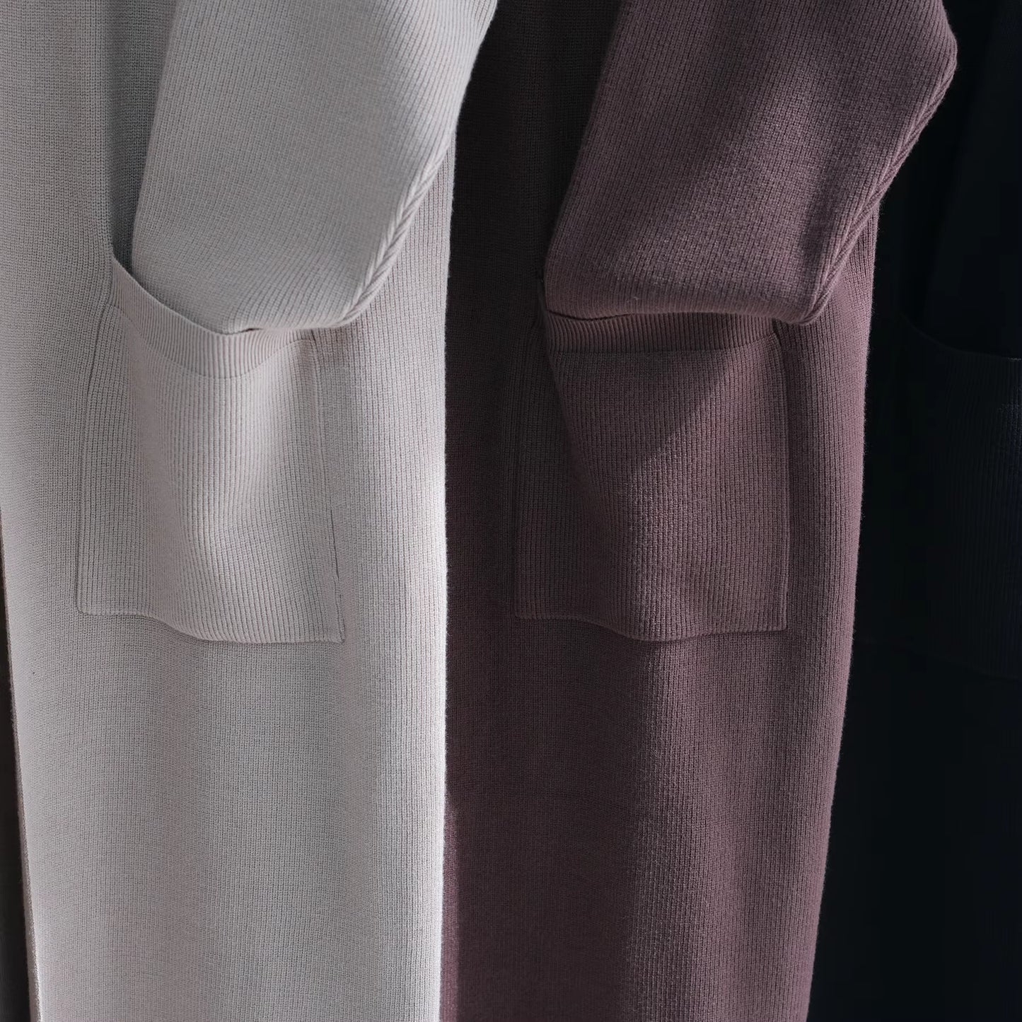 NAYA Autumn Knit Abaya Set