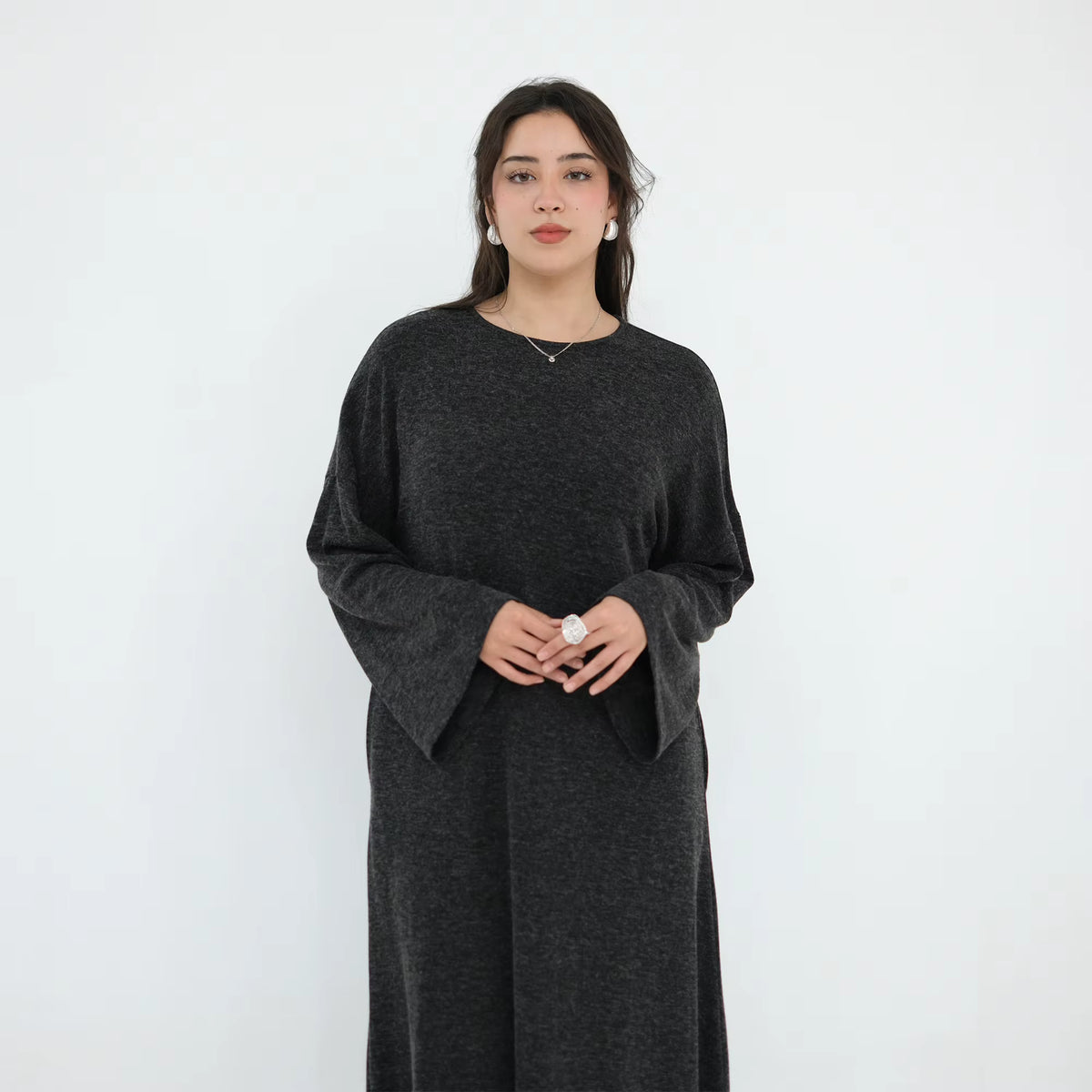 Layla Modest Knit Maxi Dress