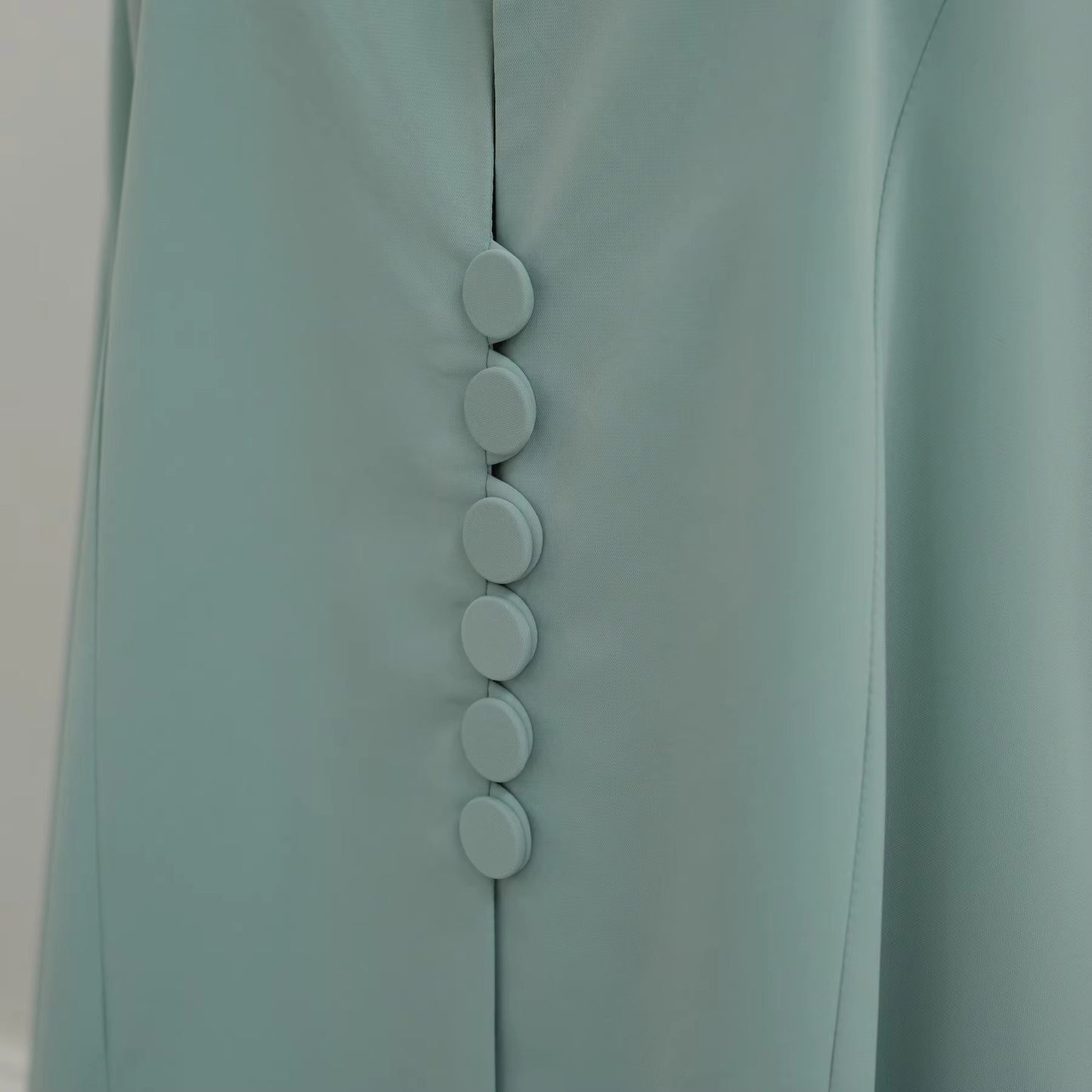 Button-Open Nida Abaya Set with Hijab