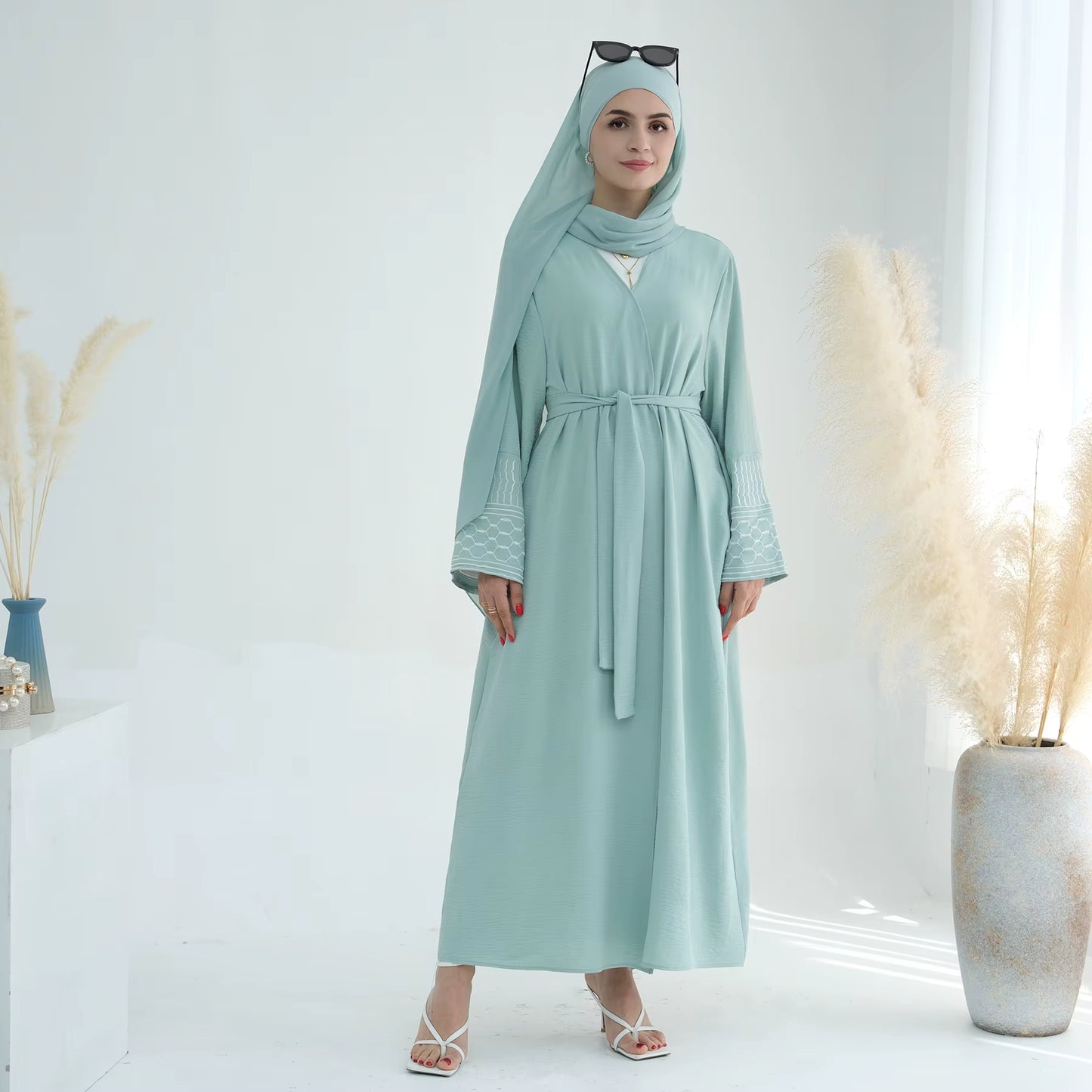 Embroidered Abaya – Modest Islamic Dress for Women