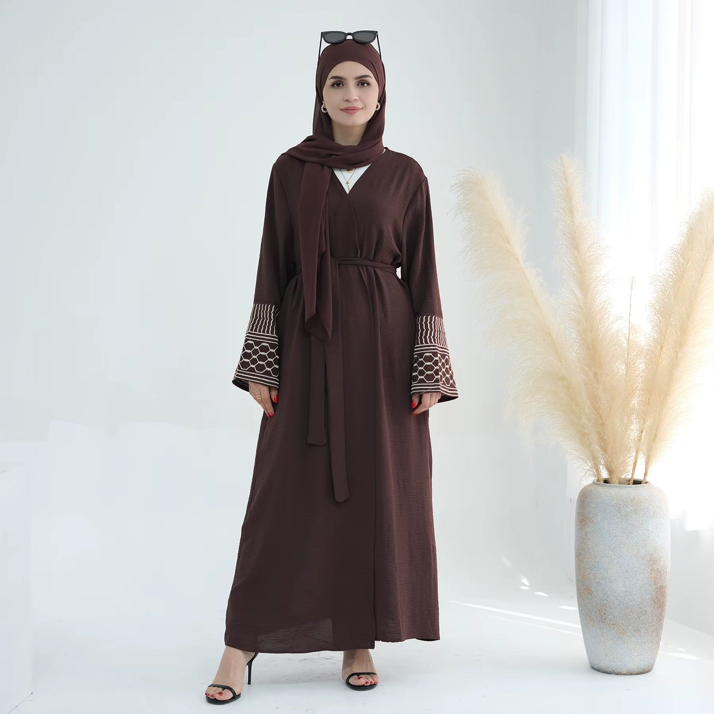 Embroidered Abaya – Modest Islamic Dress for Women