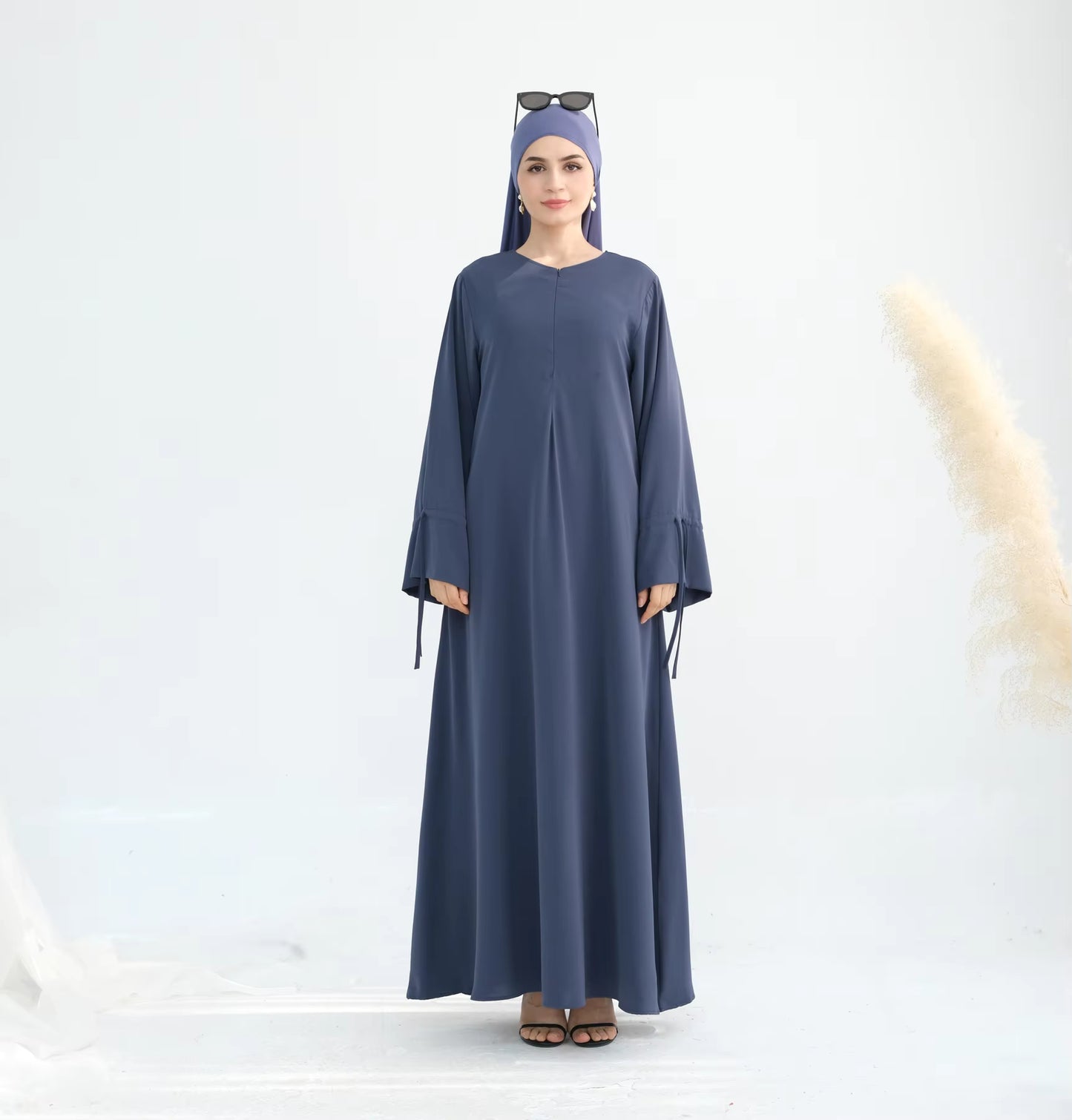 LUMA Nida Flounce Abaya