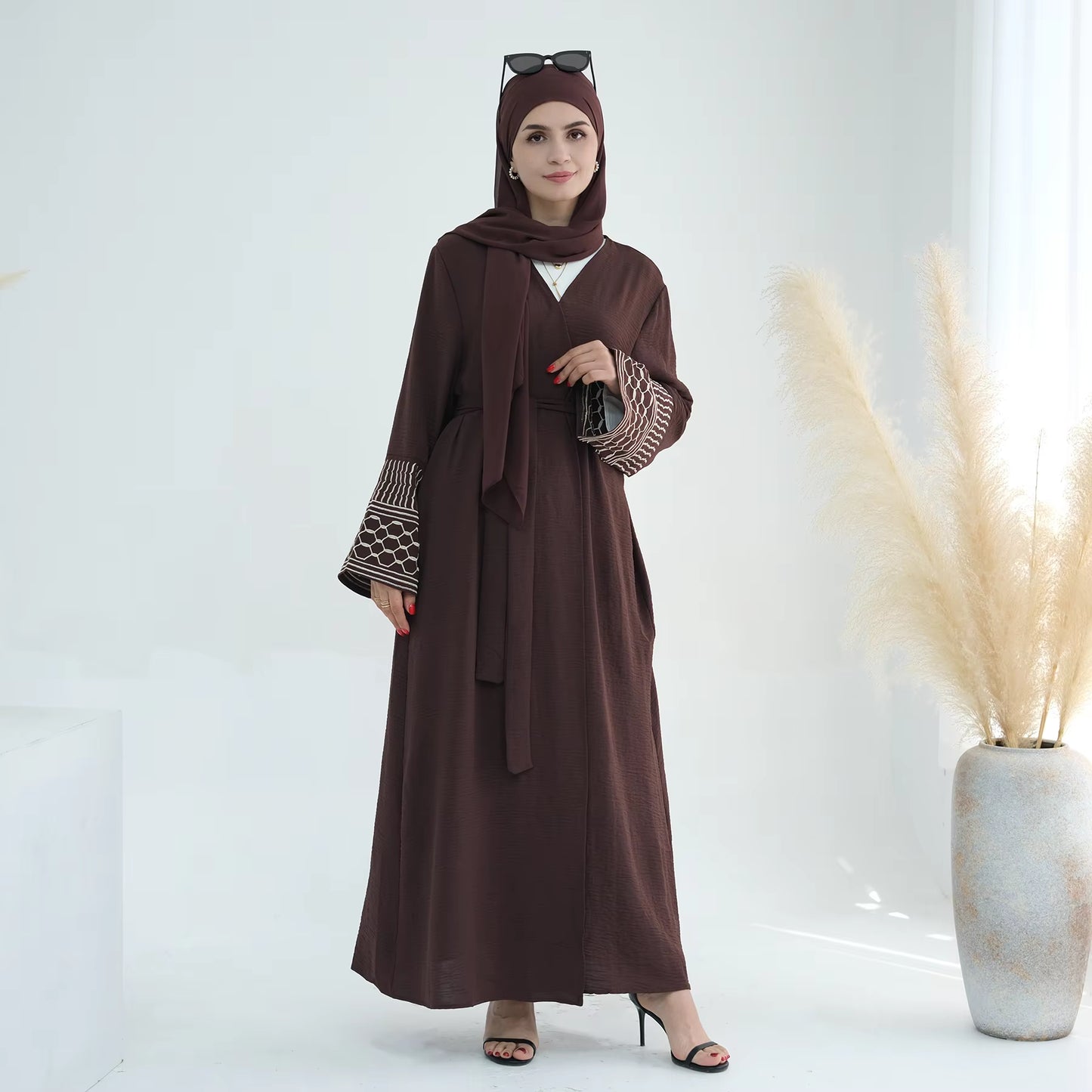 Embroidered Abaya – Modest Islamic Dress for Women
