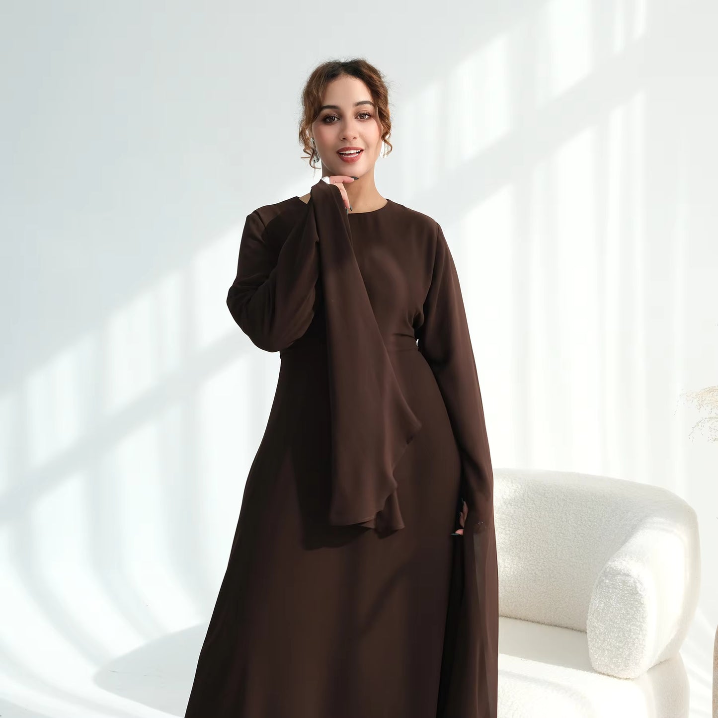 Maxi Abaya – Women Muslim Modest Eid Dress