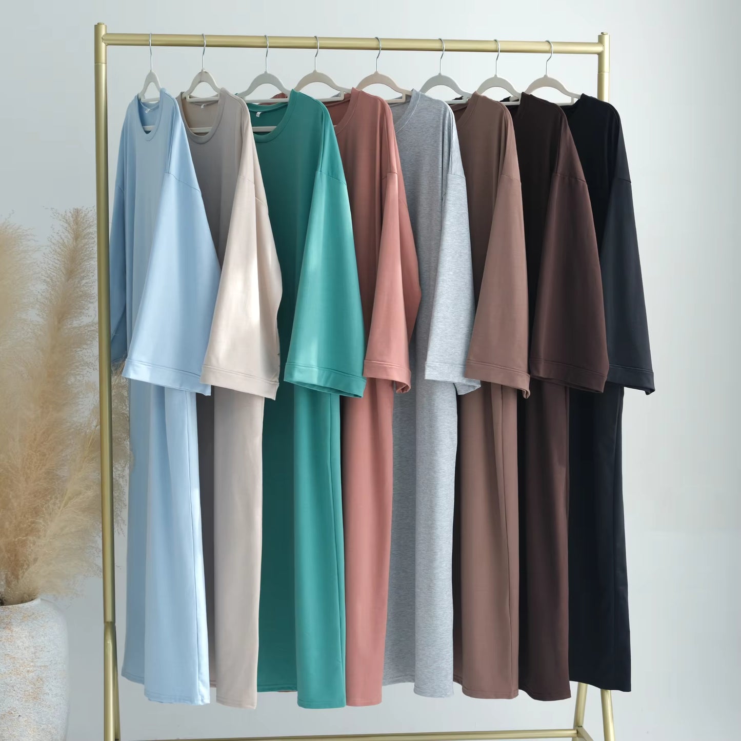 Long Sleeve Abaya Dress with Pockets – Modest Women’s Wear