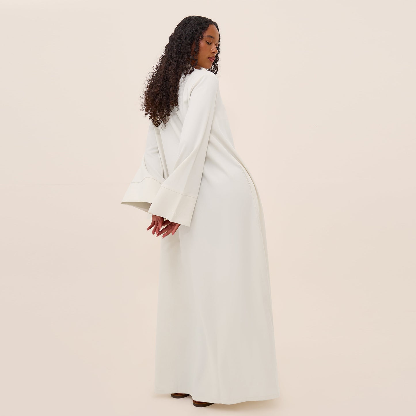 Women's Abaya – Simple Plain Linen Robe | Modest Daily Islamic Dress