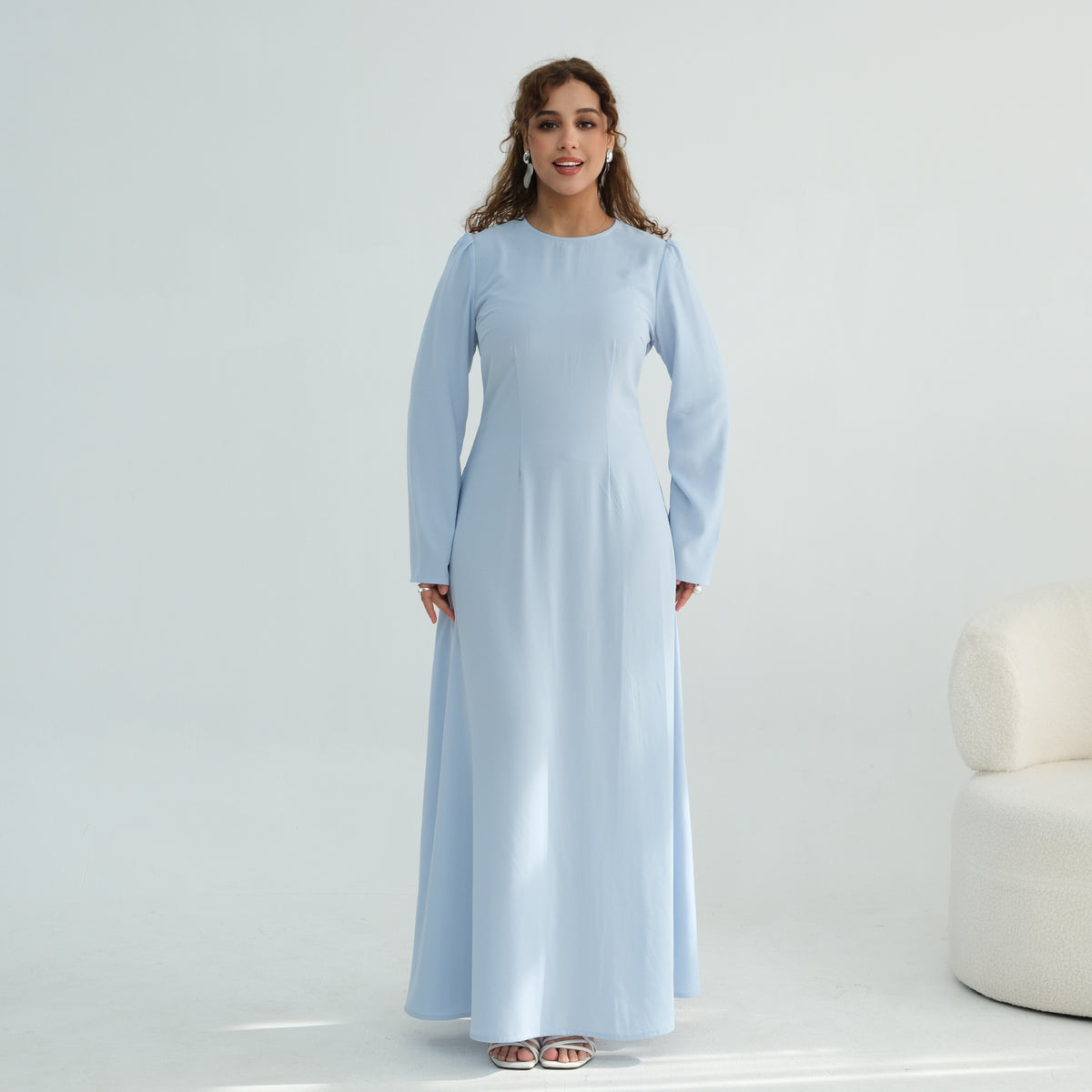 2026 Handmade Beaded Detachable Cape Abaya