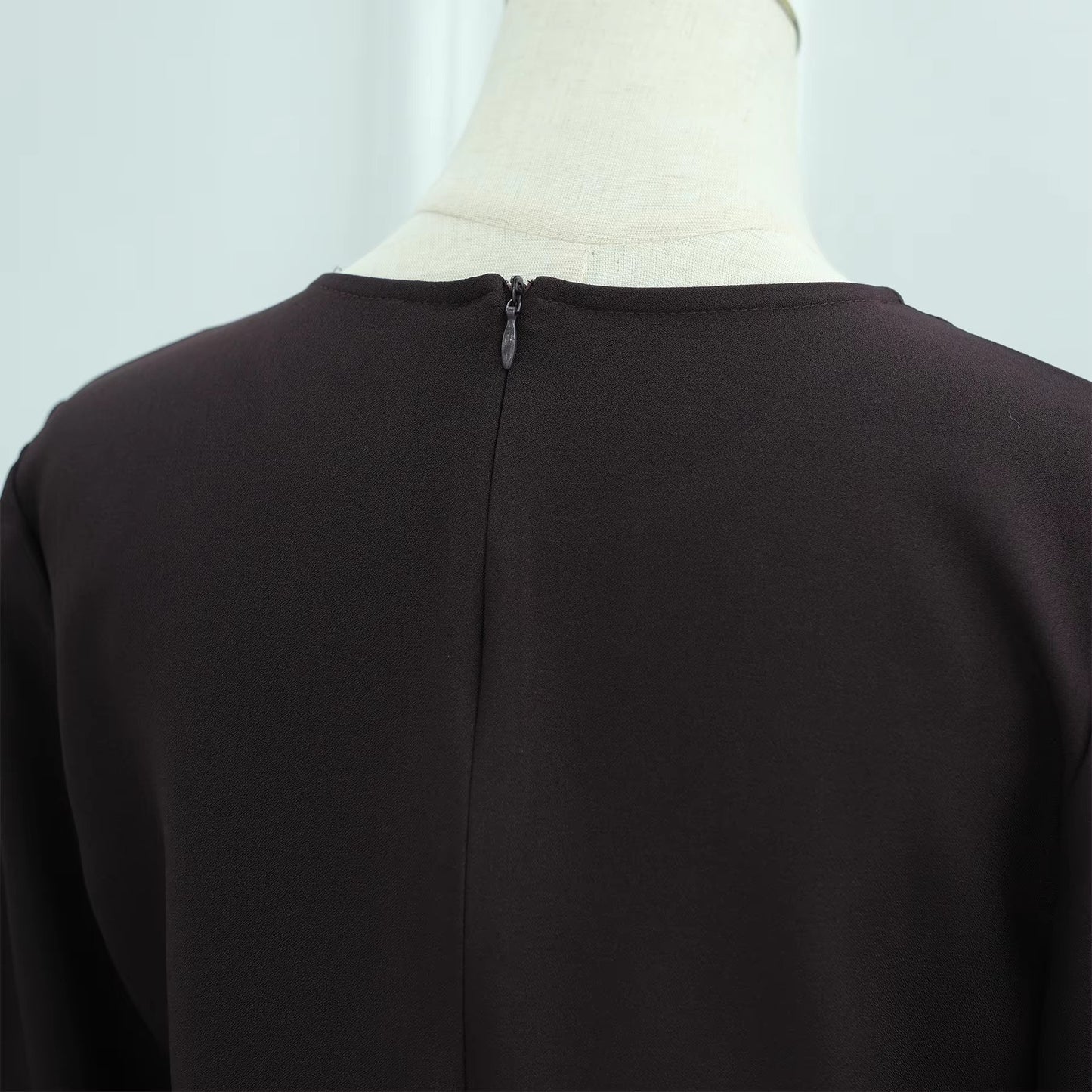 Two-Piece Abaya Set – Women Muslim Modest Eid Dress | Button Top & Pants