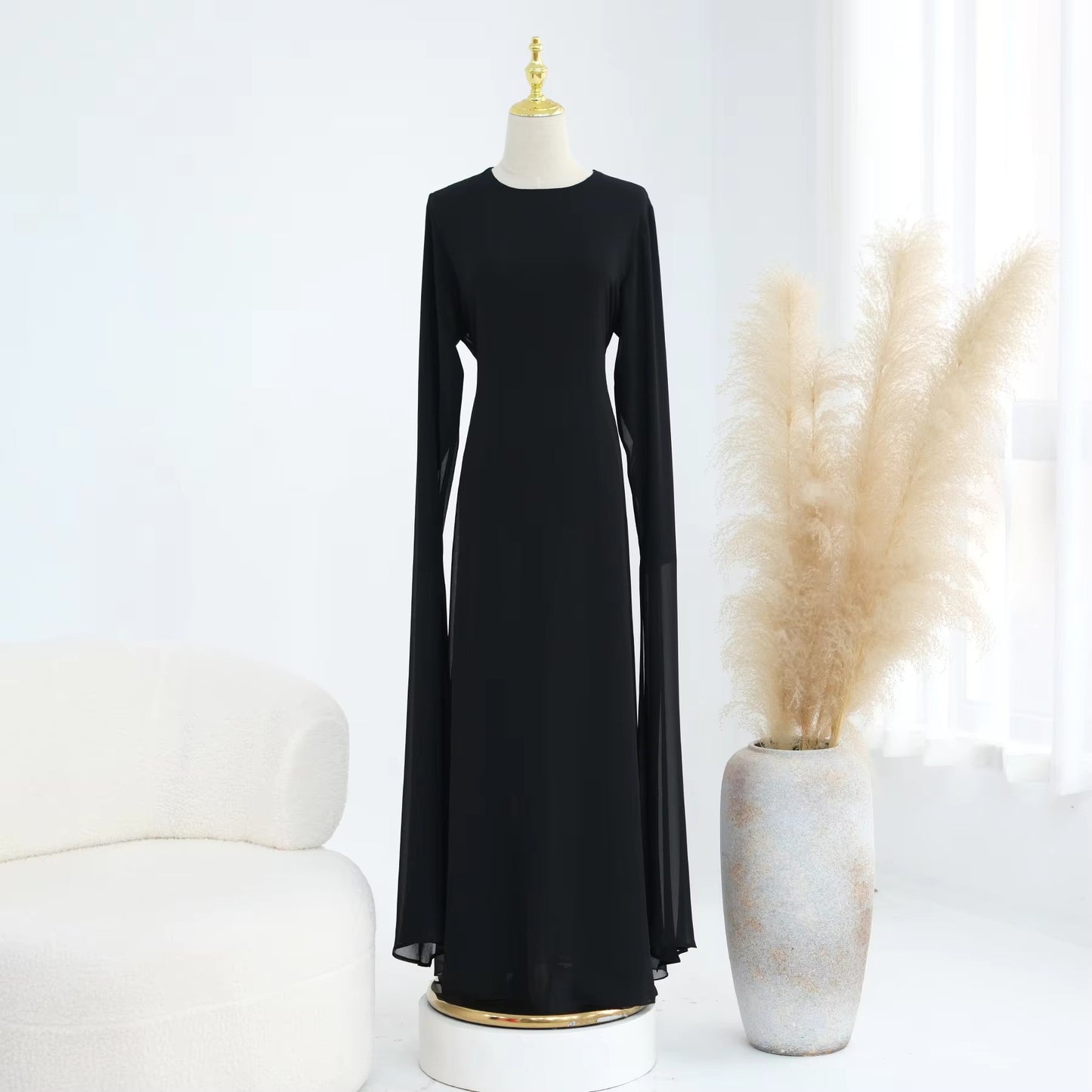 Maxi Abaya – Women Muslim Modest Eid Dress