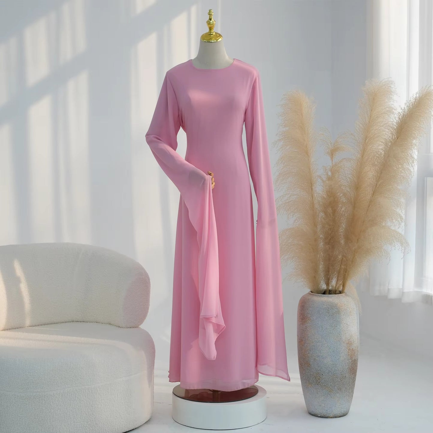 Maxi Abaya – Women Muslim Modest Eid Dress