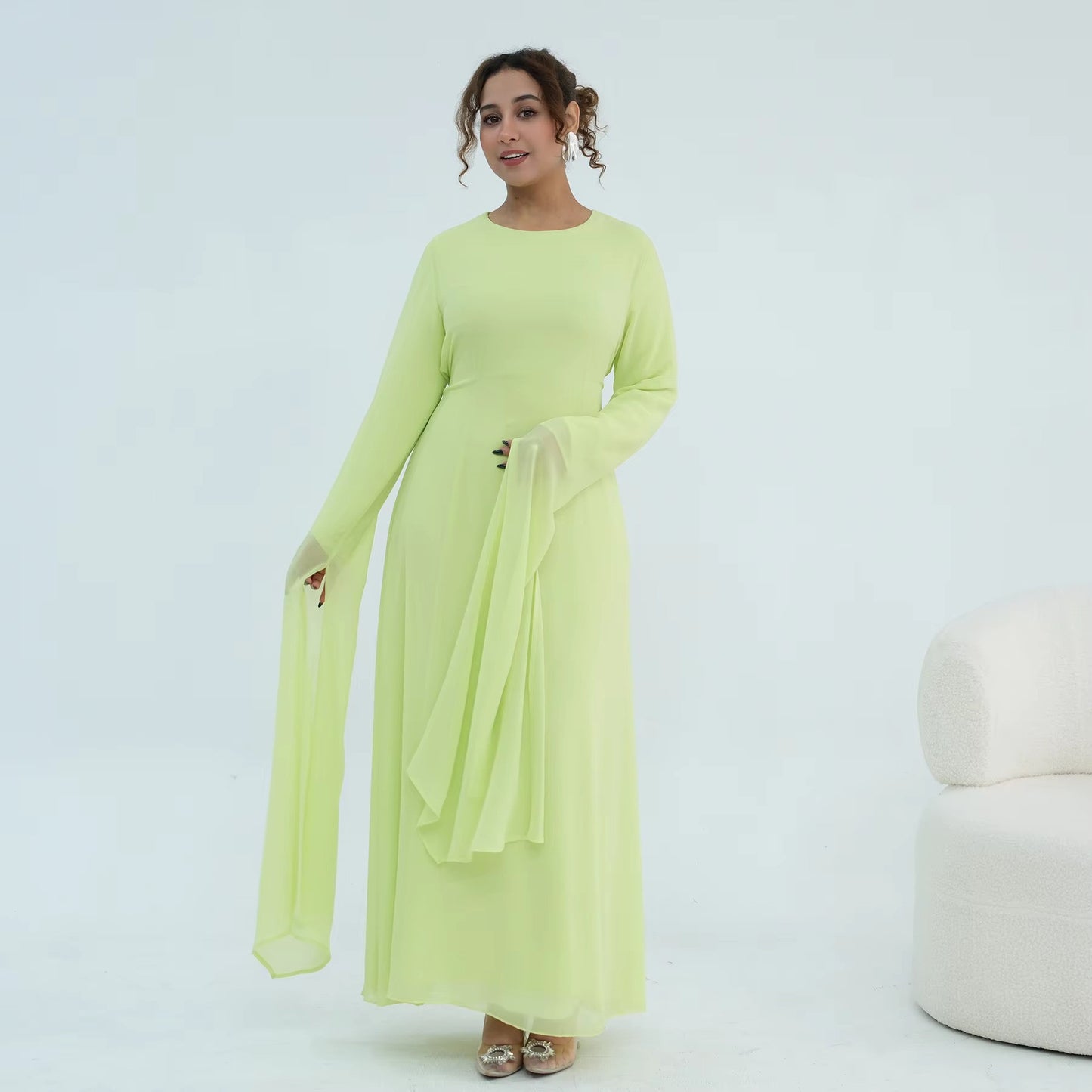 Maxi Abaya – Women Muslim Modest Eid Dress