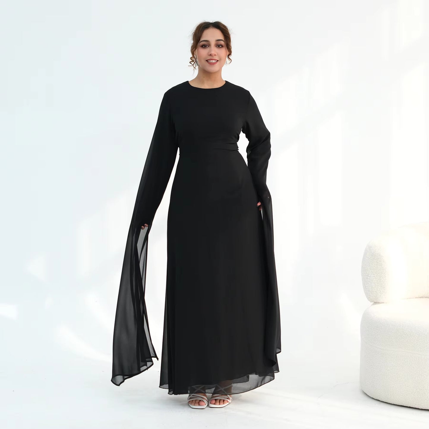 Maxi Abaya – Women Muslim Modest Eid Dress