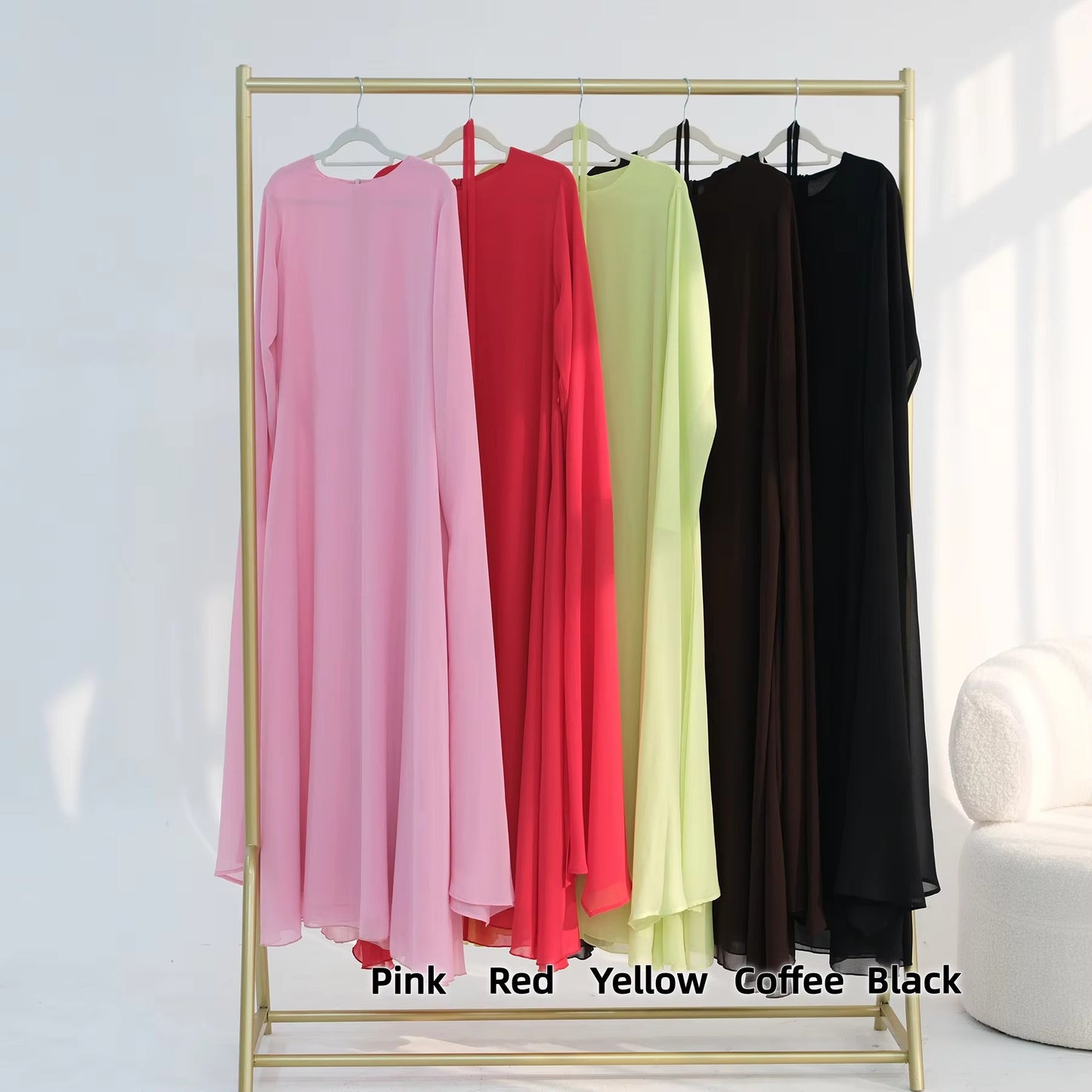 Maxi Abaya – Women Muslim Modest Eid Dress