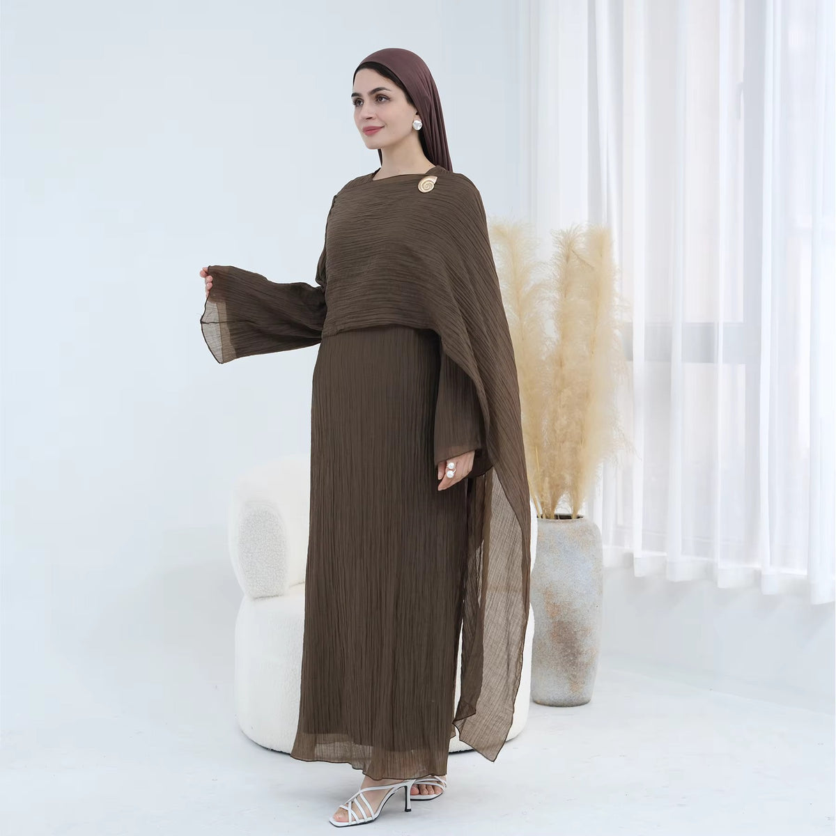 Abaya Dress – Women Muslim Modest Long Dress, Elegant Style