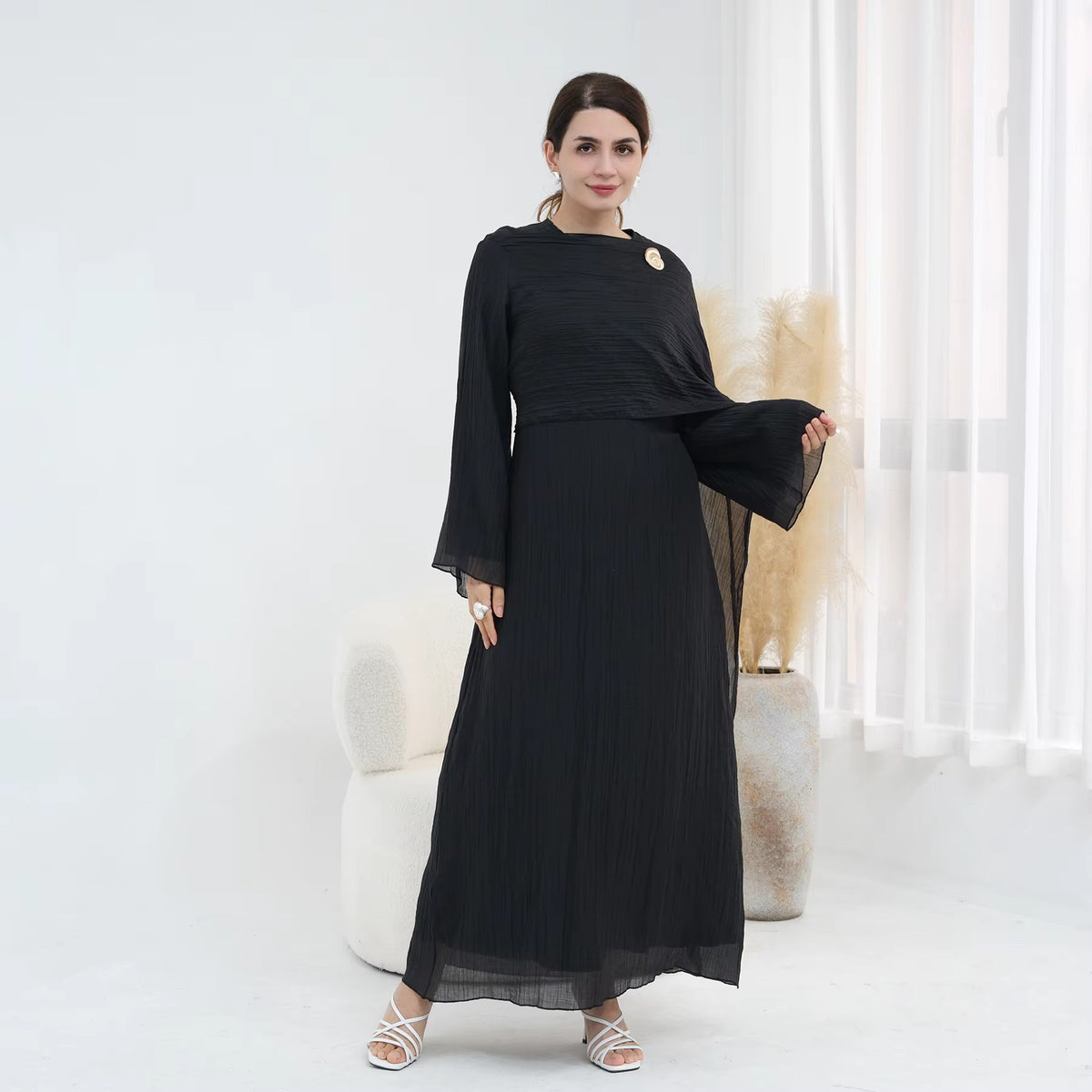 Abaya Dress – Women Muslim Modest Long Dress, Elegant Style