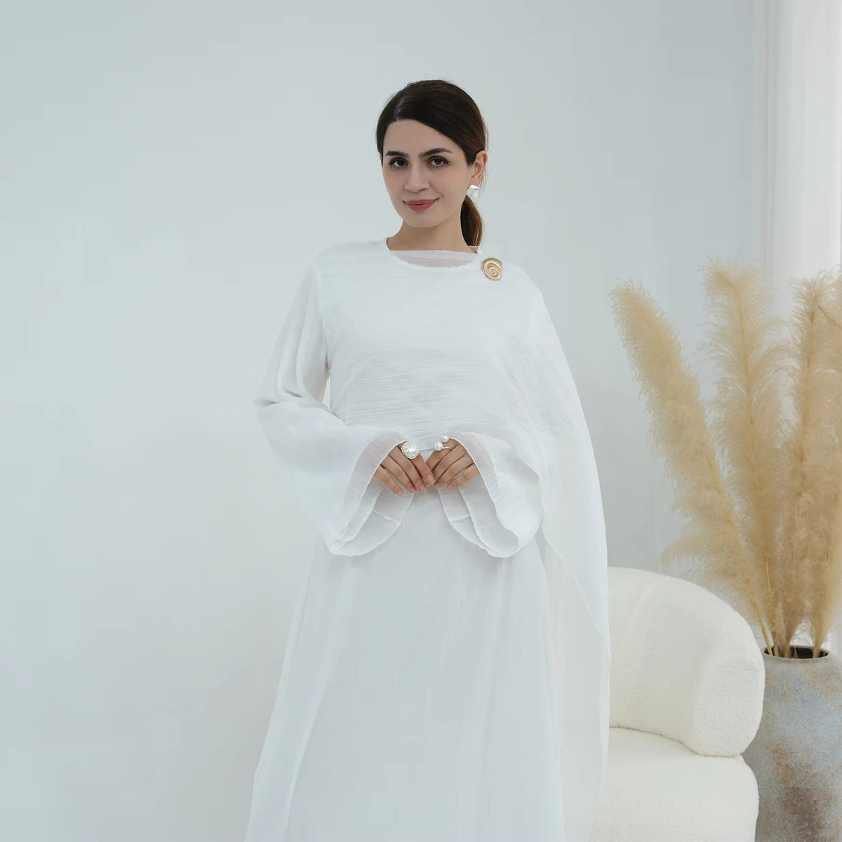 Abaya Dress – Women Muslim Modest Long Dress, Elegant Style