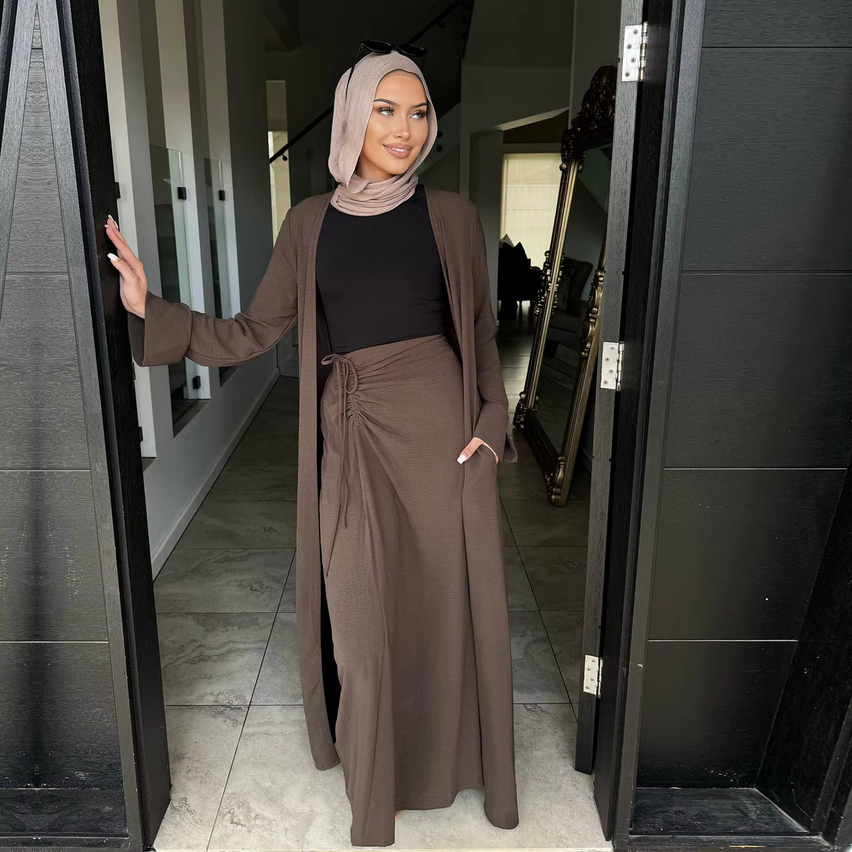 2-Piece Abaya Set | Modest Everyday Wear