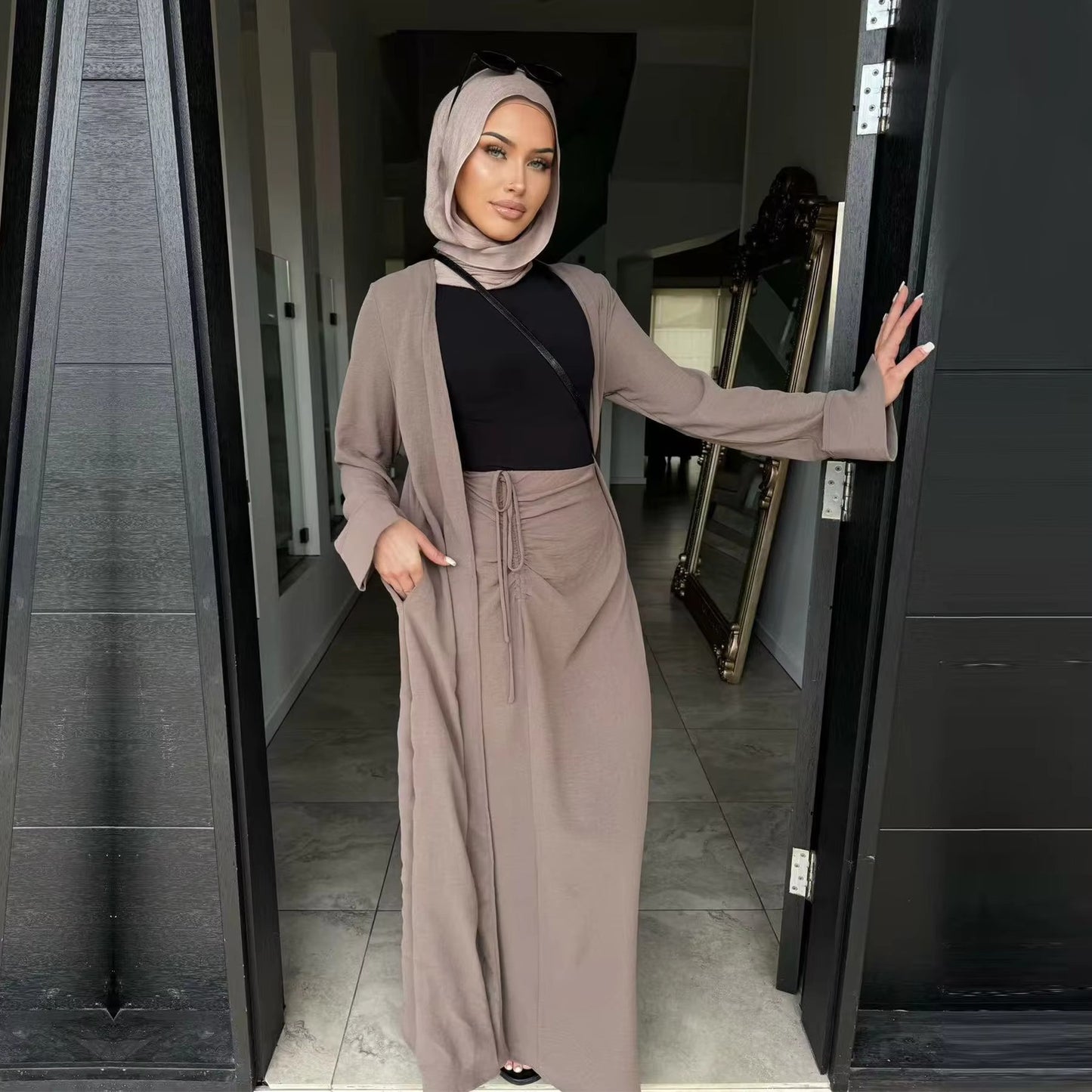 2-Piece Abaya Set | Modest Everyday Wear